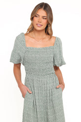 Bethany Jumpsuit - Green